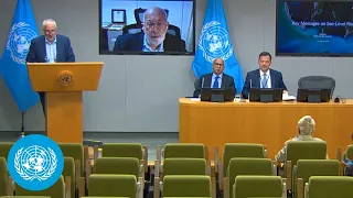 The launch of the Sea- level Rise Report - Press Conference | United Nations
