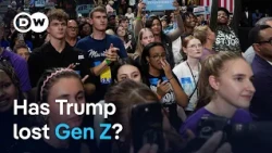 Why young voters are turning against Trump | DW News