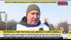 Profesorii au venit peste Bolojan și amenință cu greva generală