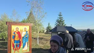 VIDEO//Sfințirea Bisericii de lemn de la Mănăstirea Mălinești