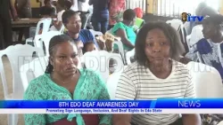 8-й День осведомленности о проблемах глухих в штате Эдо: продвижение языка жестов, инклюзии и пра...