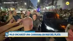 Milei encabezó una caravana en Mar del Plata | N20:30 | 26-01-2026