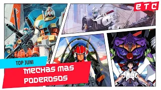 TOP JUNI: The STRONGEST MECHA in ANIME! ⚡