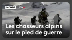Les chasseurs alpins français sur le pied de guerre