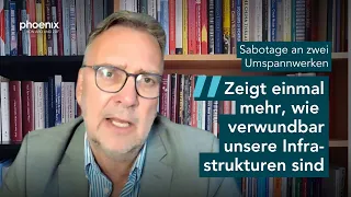 Frank Umbach (CASSIS, Uni Bonn) zur den Sabotageakten an zwei Umspannwerken | 02.09.2026