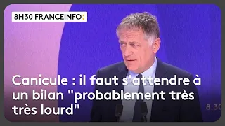 Heatwave: deaths, healthcare costs... Interview with Philippe Juvin on "8:30 franceinfo"