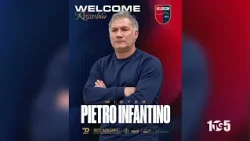 Pietro Infantino Is the New Gelbison Manager Oct 14