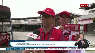 30 JUN 2026 - BERITA PERDANA - PRN JOHOR KE-16: ISU DI MEDAN SELERA TAMAN KOTA JAYA JADI TUMPUAN
