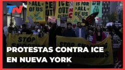 NEW YORK: Protests against ICE after Dominican man is wounded