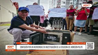 Trujillo: Confusion over a microwave in investigation of Jhonsson Pulpo's ex-mother-in-law