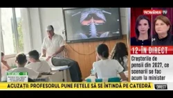Scandalos! Profesorul de muzica care punea fetele sa se intinda pe catedra si le atingea!
