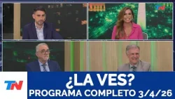 ¿LA VES? I Programa Completo, 3/4/26 ¿LA VES? I Programa Completo, 3/4/26