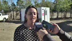 MARIANA LOPEZ REY: RECORRIDO POR LA PLANTA CON CONCEJALES DE TREVELIN (1)