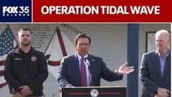 Gov. DeSantis speaks at Deportation Depot | FULL