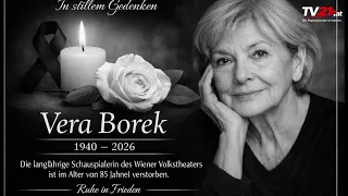 Mourning for Vera Borek: Volkstheater legend dies at 85