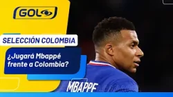 Kylian Mbappé es duda para jugar ante Colombia en marzo ? ????