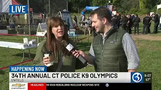 34th annual Connecticut Police K9 Olympics happening in Enfield