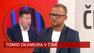 Myška si hraje s velkou kočkou, hodnotí Okamurovu cestu do Číny Mlejnek. Panenka ji vítá