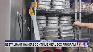 Greensboro restaurant owners continue meal box program