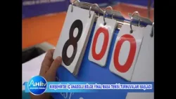 Kırşehir'de İç Anadolu Bölge Final Masa Tenisi Turnuvaları Başladı