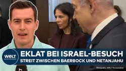 KRIEG IN NAHOST: Eklat in Israel! Heftiger Streit zwischen Annalena Baerbock und Benjamin Netanjahu