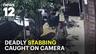 One dead, 1 injured in brazen Bronx stabbing captured on surveillance