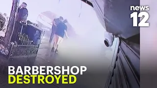 5 hurt after lithium-ion battery fire rips through Bronx barbershop