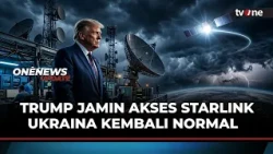 Trump Guarantees Starlink Remains Active for Ukraine Amidst Russian Attacks | OneNews Update
