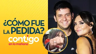 "FUE SORPRESIVO": Dani Muñoz contó cómo le pidieron matrimonio - Contigo en la Mañana