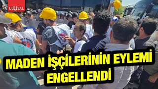Ban on Doruk Mining workers' protest! Workers are on a hunger strike