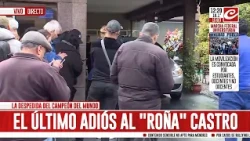 El último adiós al "Roña" Castro: la despedida del campeón del mundo