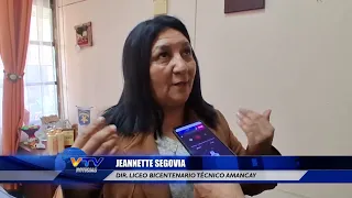 Liceo Bicentenario Amancay highlights advancements in its technical training