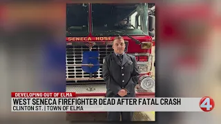 West Seneca firefighter killed after truck crashes in Elma