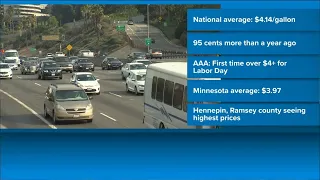 How much will it cost to travel on Labor Day weekend?