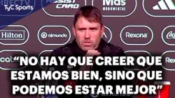 CHACHO COUDET, tras la goleada de River a Belgrano: el rendimiento del equipo, su intensidad y más