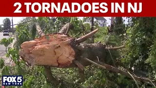 2 tornadoes touched down in NJ, NWS confirms