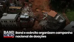 Band e exército organizam campanha nacional de doações | BandNewsTV