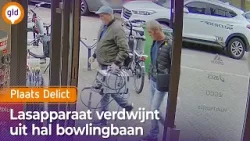 Lasapparaat gejat uit bowlingbaan I Plaats Delict