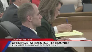 Opening statements and 1st witnesses in Caleb Flynn trial