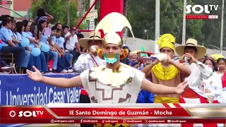 🇵🇪 SANTO DOMINGO DE GUZMAN MOCHE PUT ON THEIR BEST SHOW AT THE SCHOOL PARADE!