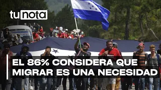 Consulting HNL study reveals 86% of Hondurans see migration as a necessity
