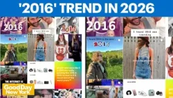 How the year 2016 became the first viral trend of 2026
