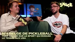 PICKLEBALL: BORIS PAQUE, N°1 BELGE, NOUS EXPLIQUE SON ASCENSION FULGURANTE ET L'ESSOR DE CE SPORT