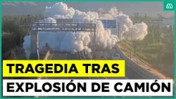 Impactantes registros de la fatal explosión en Renca: ¿qué pasó con el camión de gas licuado?