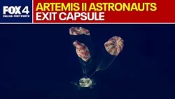 Artemis II crew splashes down, leaves capsule: Full