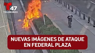 New footage released of Federal Plaza attack