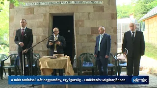 Háttér - A múlt tanításai: Két hagyomány, egy igazság – Emlékezés Salgótarjánban