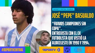 "We were champions without a trophy." An interview with José "Pepe" Basualdo, who wore the Albice...