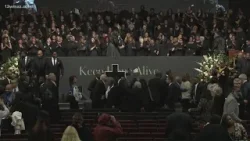 Watch as people attend the late Rev. Jesse Jackson’s public service