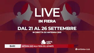 SEPTEMBER 18, 2026 BARI ANTENNA SUD AT THE FIERA DEL LEVANTE